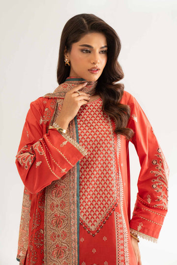 Nishat Linen 3 Piece - Digital Printed Embroidered Suit - 42501715 Online Shopping